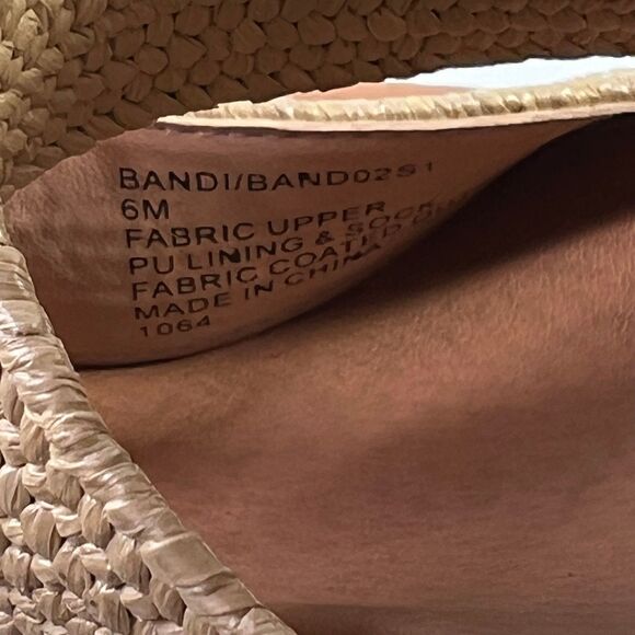 Steve Madden Bandi platform Sandals Cork ankle strap boho wedge - Picture 8 of 9